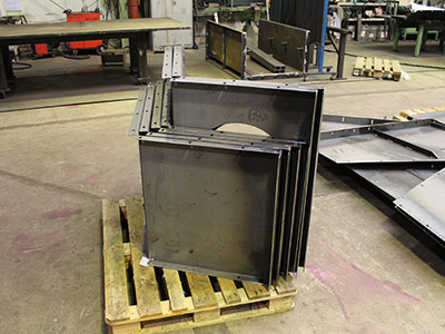 Herstellung von diversen Blechverkleidungen